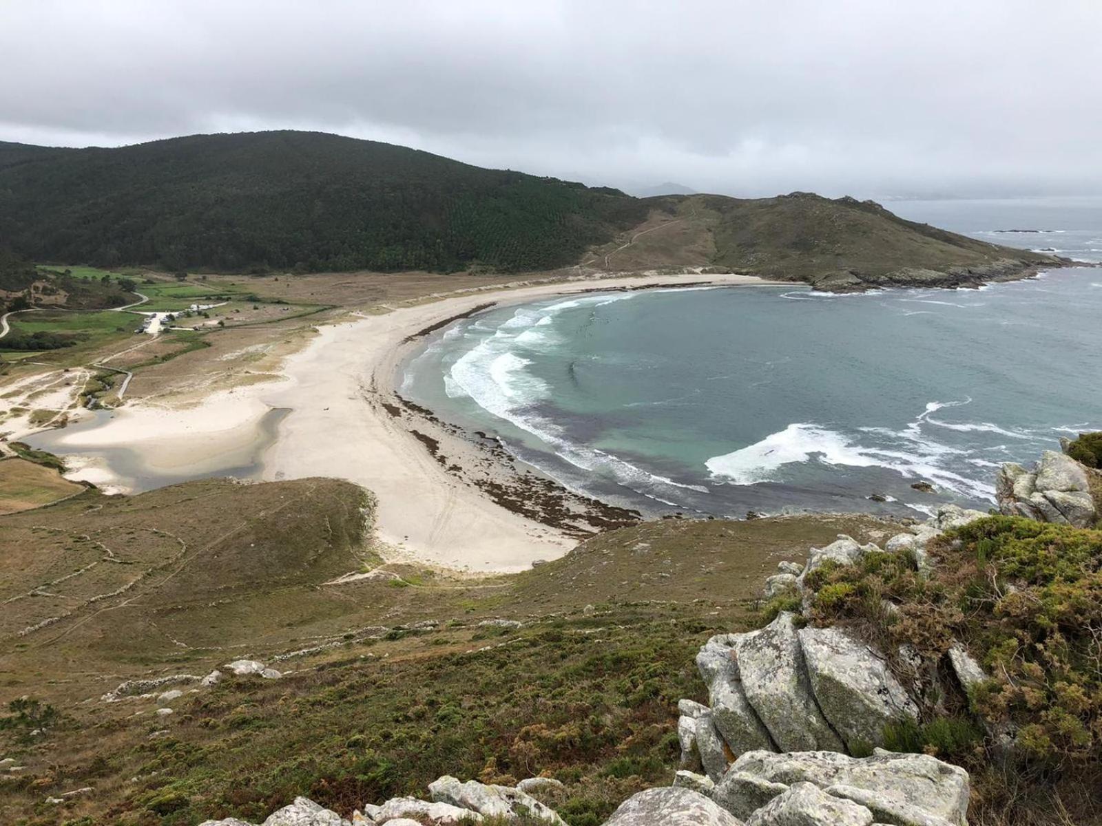 Villa Casa A Pracina, Playa De Soesto Laxe Esterno foto