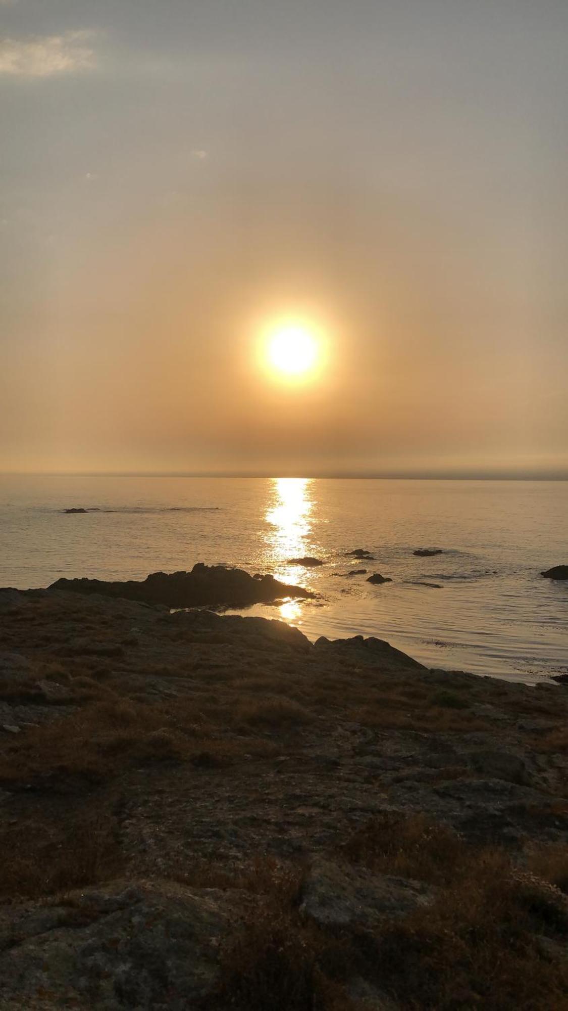 Villa Casa A Pracina, Playa De Soesto Laxe Esterno foto