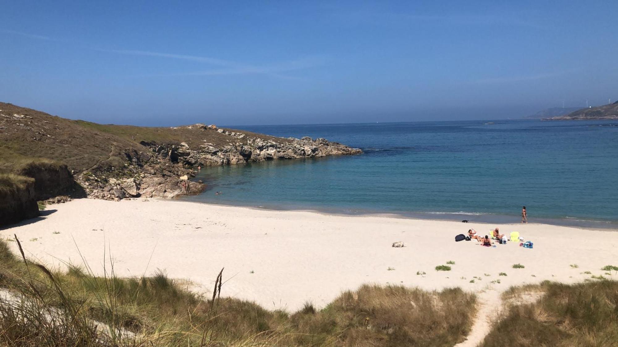 Villa Casa A Pracina, Playa De Soesto Laxe Esterno foto